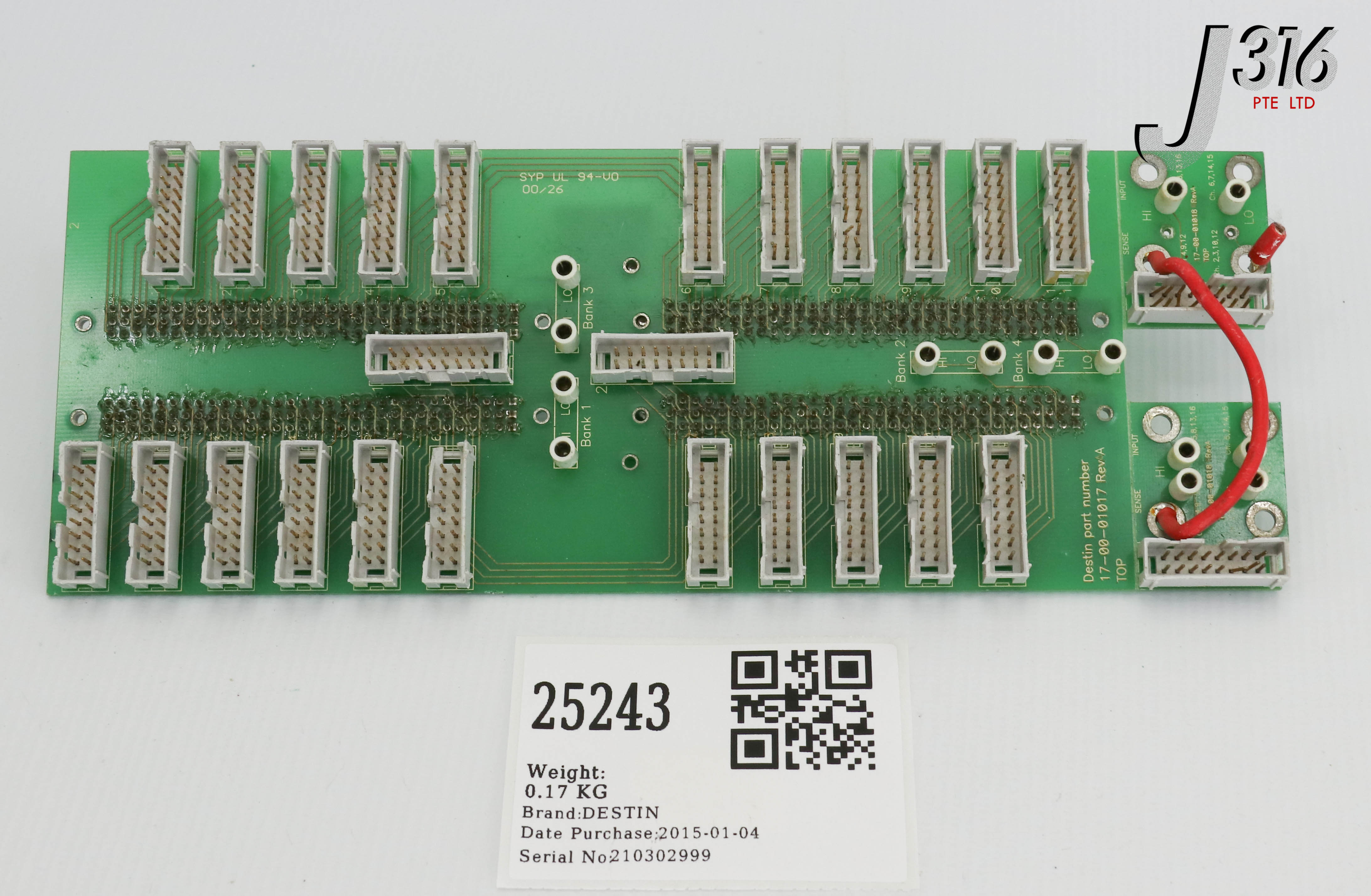 カン 25243 DESTIN PCB ASSY, 17-00-01018 17-00-01017 | eBay